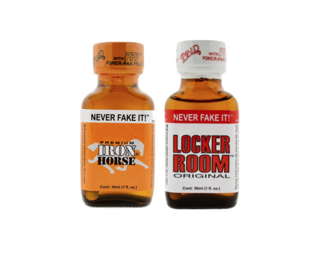 2-PACK 30ml of: Iron Horse & Locker Room