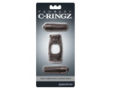 FCR Duo-Vibrating Super Ring Black