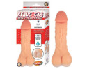 Realcocks Self Lubrica 7"3 In 1 Mast Wh