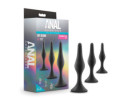 Anal Adventures Beginner Plug Kit Black