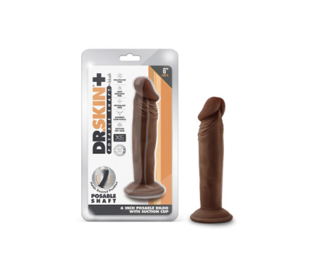 Dr. Skin Plus 6in TripleDens Posable Brn