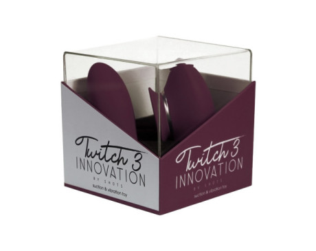 Twitch 3 Sili Recharg Vibr Suct Burgundy
