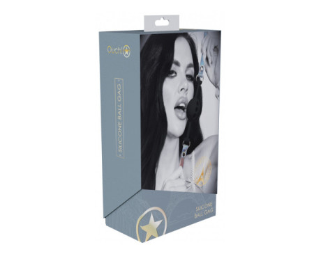 Ouch! Paris Collection Sili Ball Gag Blk