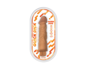 Quick Dick Horn Dog Vibrat Flexi Dildo
