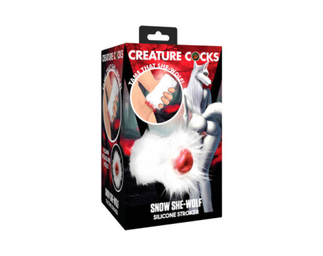 Creature Cocks Snow She-Wolf Sil Stroker