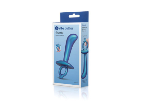 b-Vibe Butties Thumb Sili Prostate Plug