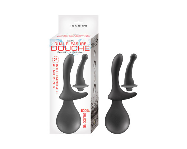 EZ-IN Dual Pleasure Douche Black