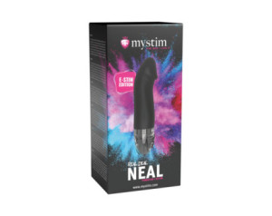 Mystim Real Deal Neal eStim Vibrator Blk