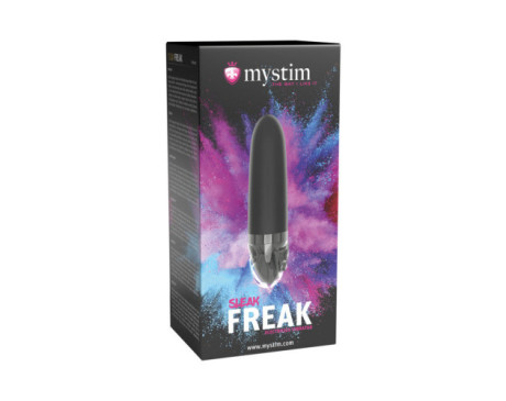 Mystim Sleak Freak E-Stim Vibrator Black