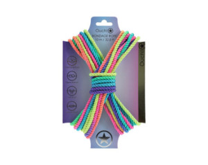 Ouch! Bondage Rope 10m Multi Bright
