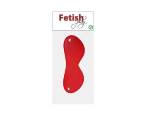 Rouge Fetish Play Vegan Blindfold Red