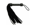 Short Suede Flogger Black