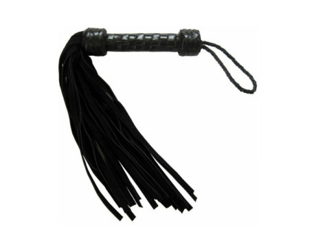 Short Suede Flogger Black
