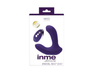 VeDO Inme Rechargeable Dual Vibe RC Purp