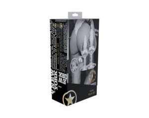 Ouch! NY Metal Anal Plug Set Silver