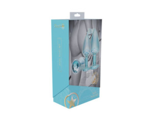 Ouch! Paris Metal Anal Plug Set Blue