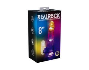 RealRock Wireless RC Vib 8in Balls Clear