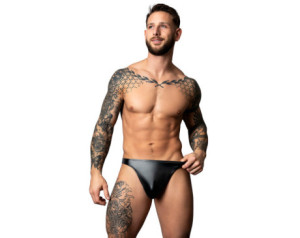 MP Liquid Onyx 2.0 Thong Black LXL