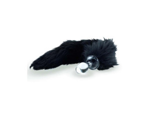 Crystal Delights Minx Tail Plug Black