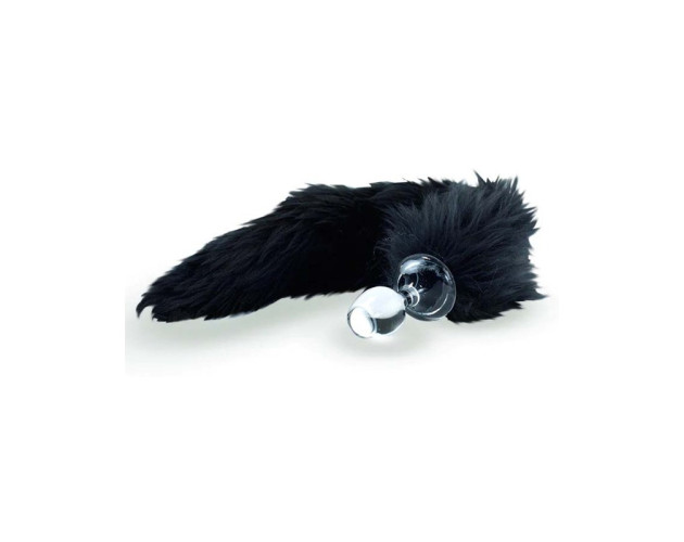 Crystal Delights Minx Tail Plug Black