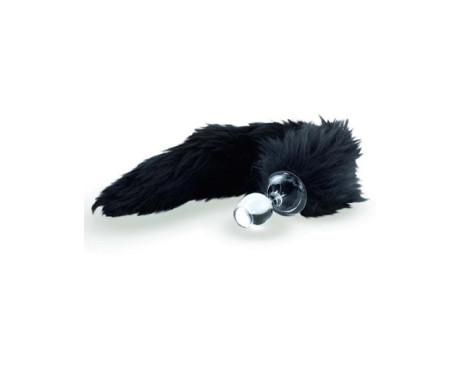 Crystal Delights Minx Tail Plug Black