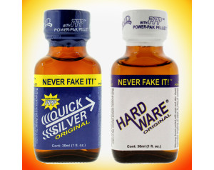 2-PACK 30ml of: PWD Quick Silver & PWD Hard Ware