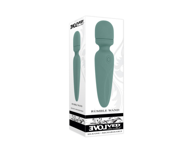 Evolved Rumble Recharg Vib Mini Wand  Gr