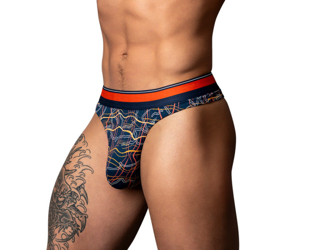MP Soo Cumfy Thong Navy/Orange SM