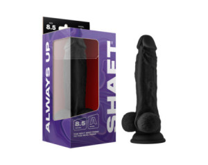 Shaft Model A 8.5in Silicone w/Balls Blk