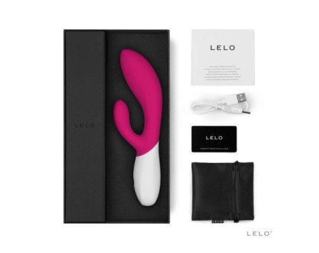 LELO INA WAVE 2 Dual Stimulator Cerise