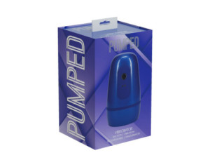 PUMPED Vibrobator Masturbator MetalBlue