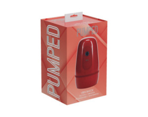 PUMPED Vibrobator Masturbator MetalRed