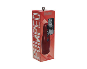 PUMPED Virtuo Masturbator Metallic Red