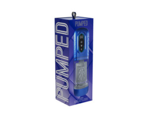 PUMPED Vortex Masturbator Metallic Blue
