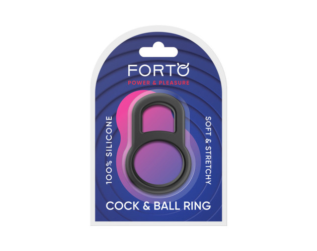 Forto F-41: Lock Cock & Ball Ring Black