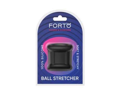 Forto F-95: Tubular Ball Stretcher Black