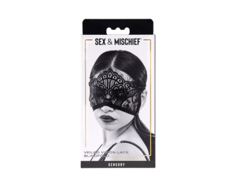 SS S&M Veiled Vision Lace Blindfold