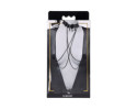 SS S&M Lace Collar with Nipple Ties