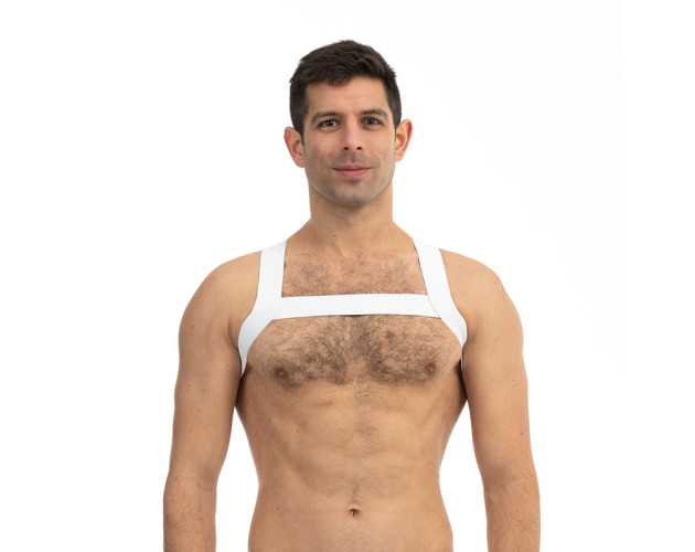 Prowler RED Sports Harness White L/XL