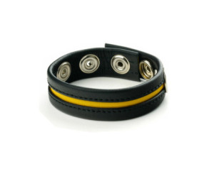 Prowler Red Cock Strap Black/Yellow