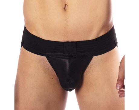 Prowler RED Hole Punch Jock Black Medium