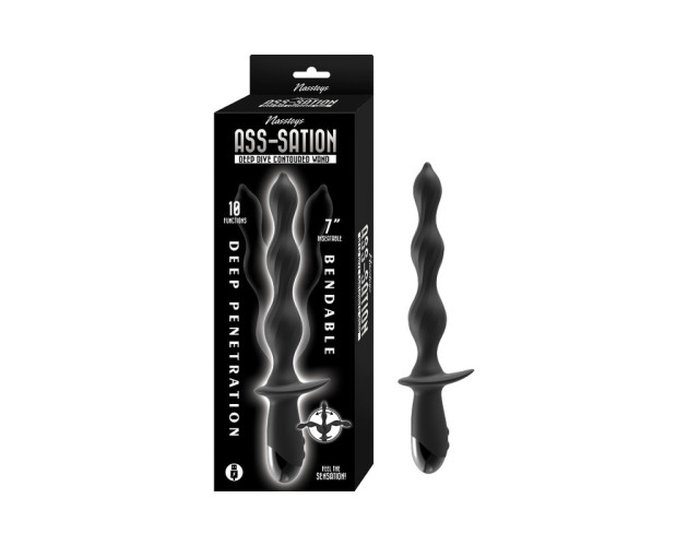 Ass-Sation Deep Dive Contour Wand Black