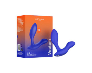 We-Vibe Vector+ Dual Stim Prostate Blue