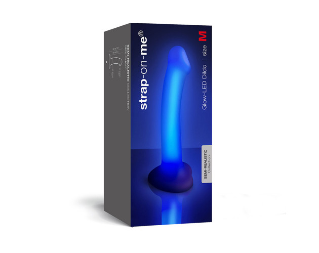 Strap-On-Me Glow-LED Dildo