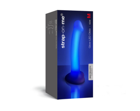 Strap-On-Me Glow-LED Dildo