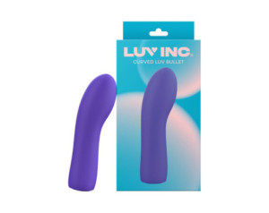 Luv Inc Cb42: Curved Luv Bullet Purple