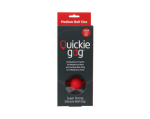 Quickie Ball Gag Medium Red