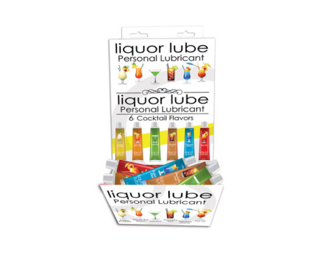 Liquor Lube 10Ml Tubes 6 Assot Flav 72/D