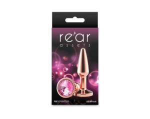 Rear Assets Tapered Plug RG/Pink S