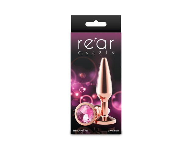 Rear Assets Tapered Plug RG/Pink M
